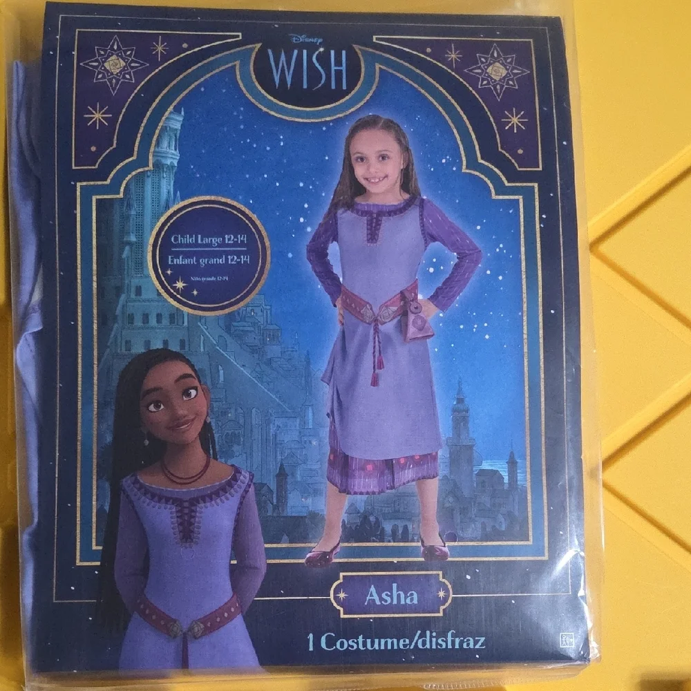 Disney Wish Asha Kids Costume - Purple